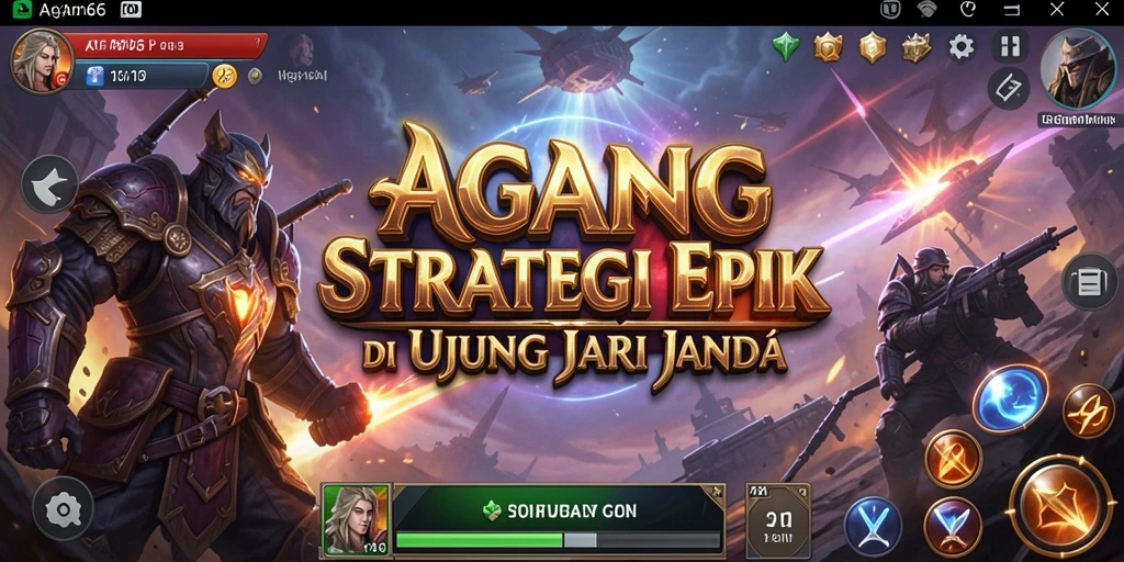 Tangkapan layar gameplay AGAM66 dengan aksi strategi yang menegangkan.