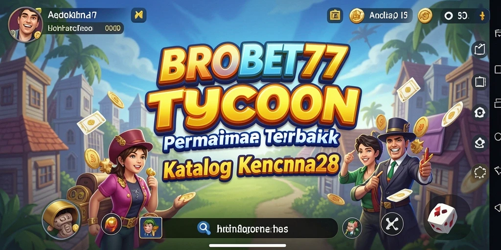 Tampilan gameplay menarik di BROBET77 yang menunjukkan manajemen bisnis.