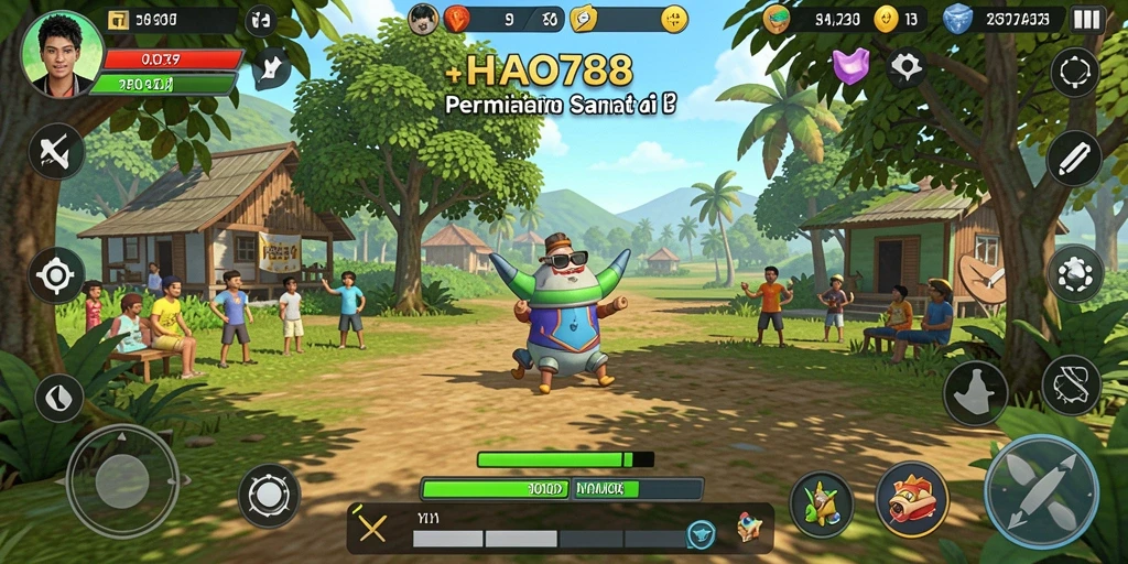 Screenshot yang menunjukkan keseruan gameplay HAO788 dalam suasana santai.