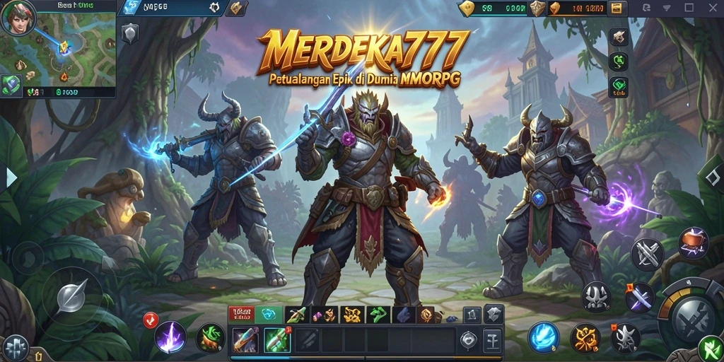 Tampilan gameplay MERDEKA777 yang memukau dan mendebarkan.