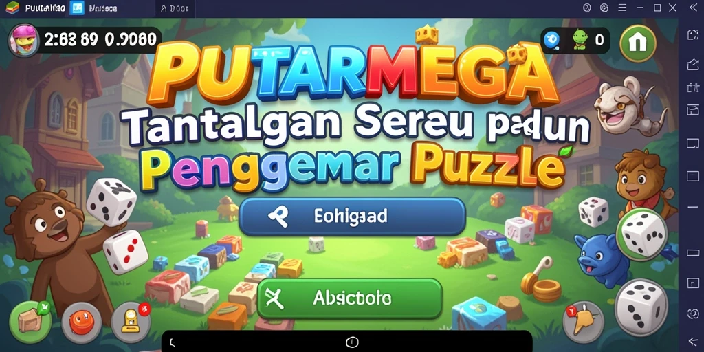 Gameplay PUTARMEGA yang menantang dan menarik.