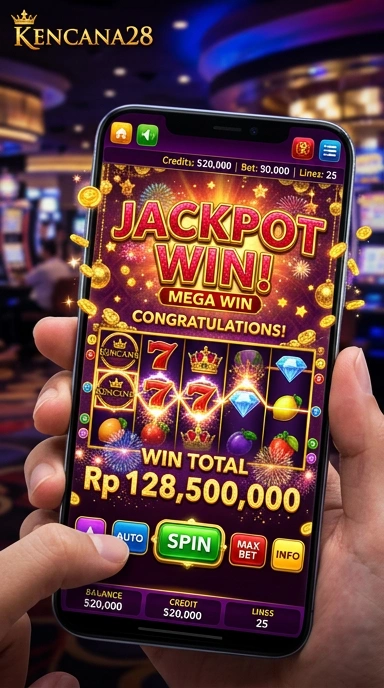 Tampilan antarmuka aplikasi kencana28 yang sederhana dan intuitif.